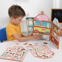 Игровой набор Puedo Magnetic House Set (K1926) фото №5 — интернет-магазин Desire.md