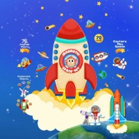 Set jucării Puedo Magnetic Space Set (K1937) imaginea #3 — magazin online Desire.md