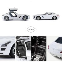 Радиоуправляемая игрушка Rastar 1:14  Mercedes-Benz SLS White (47600-8) фото №3 — интернет-магазин Desire.md