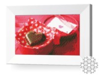 Pictura cu diamante după numere Art Gallery Premium Cadou cu drag JS29623