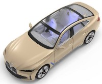 Радиоуправляемая игрушка Rastar 1:14 BMW i4 Concept Gold (98300) фото №2 — интернет-магазин Desire.md