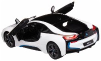 Jucărie teleghidată Rastar 1:14 BMW i8 White (49600-11) imaginea #2 — magazin online Desire.md