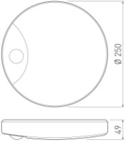 Plafonieră GTV LD-LOG16W-LED imaginea #3 — magazin online Desire.md