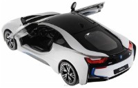 Jucărie teleghidată Rastar 1:14 BMW i8 White (71010) imaginea #5 — magazin online Desire.md