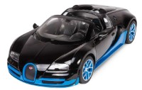 Jucărie teleghidată Rastar 1:14 Bugatti Grand Sport Vitesse Black Blue (70400) imaginea #3 — magazin online Desire.md