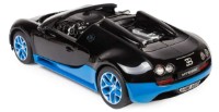 Jucărie teleghidată Rastar 1:14 Bugatti Grand Sport Vitesse Black Blue (70400) imaginea #4 — magazin online Desire.md