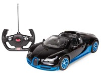 Jucărie teleghidată Rastar 1:14 Bugatti Grand Sport Vitesse Black Blue (70400)