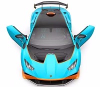 Радиоуправляемая игрушка Rastar 1:14 Lamborghini Huracan STO Blue (98700) фото №6 — интернет-магазин Desire.md