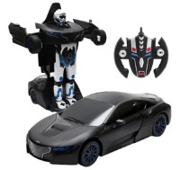 Jucărie teleghidată Rastar 1:14 RS Transformable Black (74720)