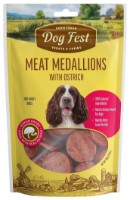 Лакомства для собак Dog Fest Meat Medallions Ostrich 90g