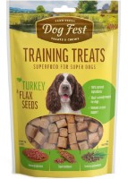 Лакомства для собак Dog Fest Training Treats Turkey & Flax Seeds 90g
