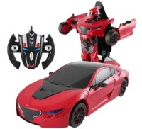 Jucărie teleghidată Rastar 1:14 RS Transformable Red (74720)