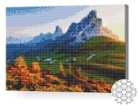 Алмазная картина по номерам Art Gallery Premium Серпантин у гор XQB80616 фото №1 — интернет-магазин Desire.md