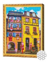 Pictura cu diamante după numere Art Gallery Premium Căsuțe aprinse GB84693 imaginea #1 — magazin online Desire.md