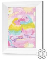 Pictura cu diamante după numere Art Gallery Premium Papagali aprinși JS25895