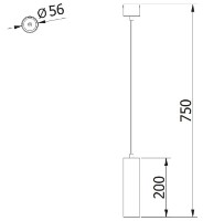 Люстра GTV OS-LAGD20W-00 фото №2 — интернет-магазин Desire.md