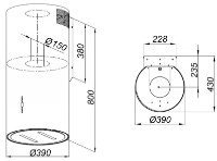 Hota Backer Nona MLW W8039 Black imaginea #4 — magazin online Desire.md