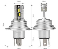Автомобильная лампа Amio H mini 42W H4/H19 (03331) фото №3 — интернет-магазин Desire.md