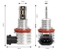 Lampa auto Amio H mini 42W H8/H9/H11/H16 (03333) imaginea #3 — magazin online Desire.md