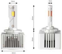 Автомобильная лампа Amio X Canbus 50W 9-36V ALLinOne D D1/D3/D8 (03669) фото №2 — интернет-магазин Desire.md