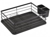 Сушилка для посуды Backer 43x32x14cm Black (35222) фото №1 — интернет-магазин Desire.md