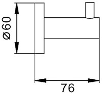 Держатель для полотенец Frap F30105 фото №2 — интернет-магазин Desire.md