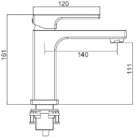 Baterie lavoar Gappo G1018-1 imaginea #2 — magazin online Desire.md