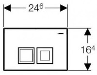 Инсталляция для подвесного унитаза Geberit Delta 118.330.21.1 фото №5 — интернет-магазин Desire.md