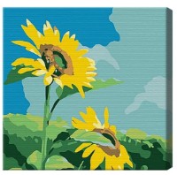 Картина по номерам Art Gallery Premium Подсолнухи BX3313 фото №1 — интернет-магазин Desire.md