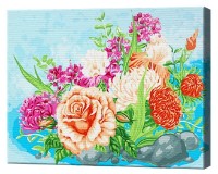 Картина по номерам Art Gallery Premium Разноцветная клумба EX6030 фото №1 — интернет-магазин Desire.md