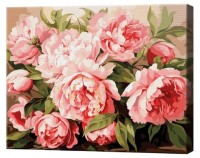 Tablou pe numere Art Gallery Premium Bujori roz GX46272 imaginea #1 — magazin online Desire.md