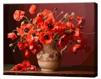 Картина по номерам Art Gallery Premium Роскошные маки GX46273 фото №1 — интернет-магазин Desire.md