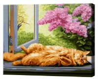 Картина по номерам Art Gallery Premium Рыжий лентяй GX27212 фото №1 — интернет-магазин Desire.md