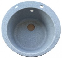 Chiuvetă de bucătărie Tornado Solei D 500 Light Gray