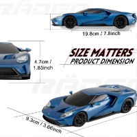 Радиоуправляемая игрушка Rastar Ford GT Blue 1:24 (78200) фото №3 — интернет-магазин Desire.md