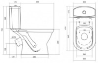 Vas WC Santek Alikor (1WH302196) imaginea #2 — magazin online Desire.md