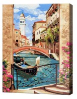 Tablou pe numere Art Gallery Premium Străzile Veneției GX23745 imaginea #1 — magazin online Desire.md