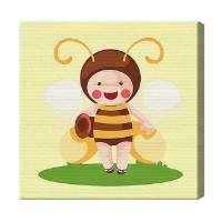 Tablou pe numere Art Gallery Premium Zână-albină BX2615