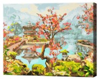 Tablou pe numere Art Gallery Premium Templul calmului GX42308 imaginea #1 — magazin online Desire.md