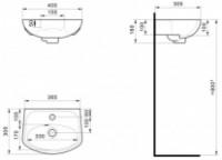 Lavoar Santek Animo-40 (1WH110490) imaginea #2 — magazin online Desire.md