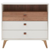 Comodă Dogtas Mayer 3200358247 White/Oak