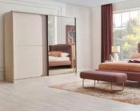 Dulap cu uşi glisante Dogtas Nicole 3200395022 Cream imaginea #4 — magazin online Desire.md