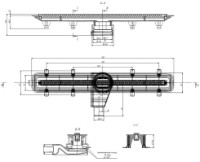 Rigolă de duș Waterway Stripe 2.0 WSA7000012 imaginea #4 — magazin online Desire.md