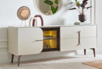 Comodă Dogtas Nicole 3200395068 Cream/Bronze imaginea #2 — magazin online Desire.md