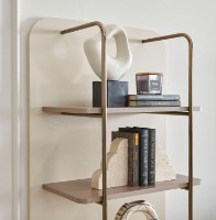 Raft de perete Dogtas Nicole TV 3200395015 Cream/Bronze imaginea #3 — magazin online Desire.md