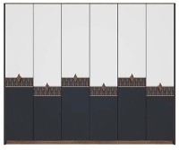 Dulap Dogtas Diamond 3200363984 Walnut/Black imaginea #1 — magazin online Desire.md