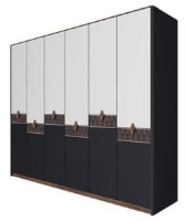 Dulap Dogtas Diamond 3200363984 Walnut/Black imaginea #2 — magazin online Desire.md