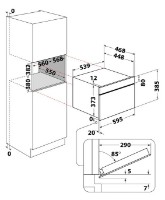Встраиваемая микроволновая печь Whirlpool WMD44MX фото №4 — интернет-магазин Desire.md