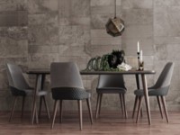 Masă pentru bucătărie Dogtas Diamond 3200363996 Walnut/Graphite imaginea #2 — magazin online Desire.md