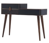 Măsuţă de toaletă Dogtas Diamond 3200376503 Walnut/Black/Gold imaginea #2 — magazin online Desire.md